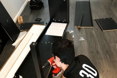 andrei's moving work gallery TV stand assembly